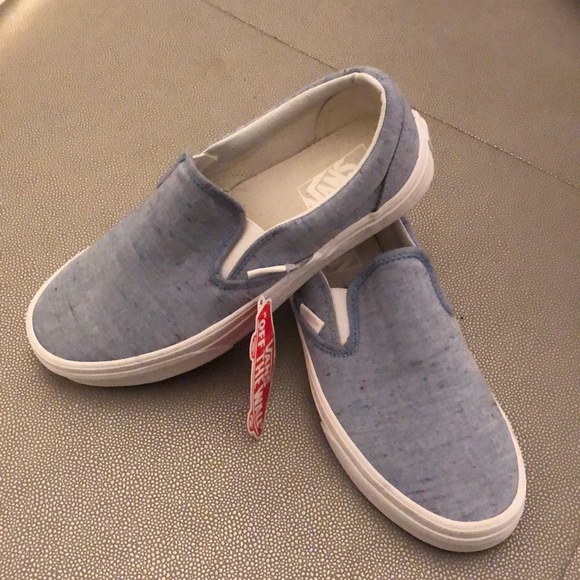 Vans Shoes - Light blue vans - brand new with TAG